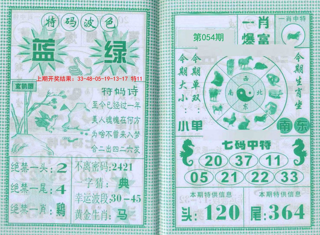 2025054期一肖爆富