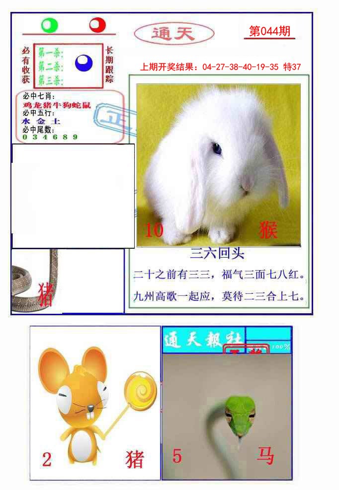 2025044期通天杀波图2
