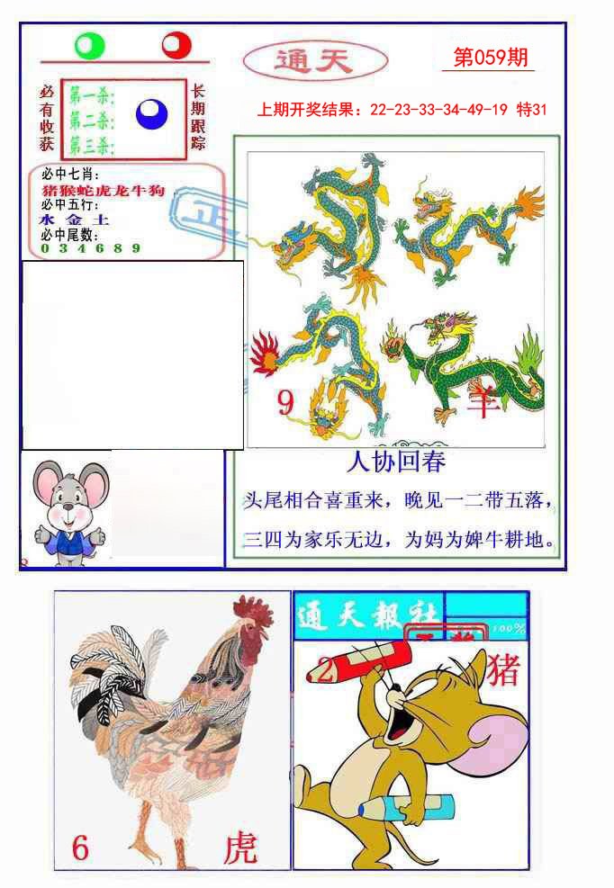 2025059期通天杀波图2