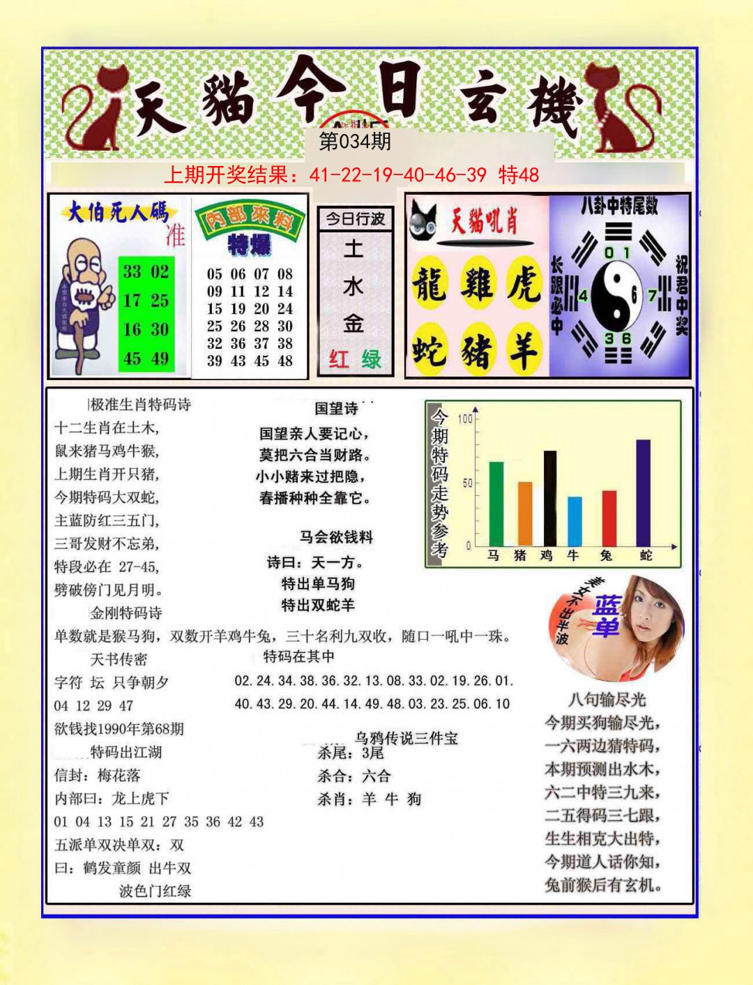 2025034期今日玄机图A