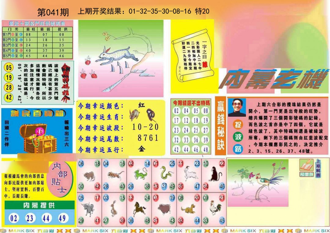 2025041期九龍内幕A(推荐)