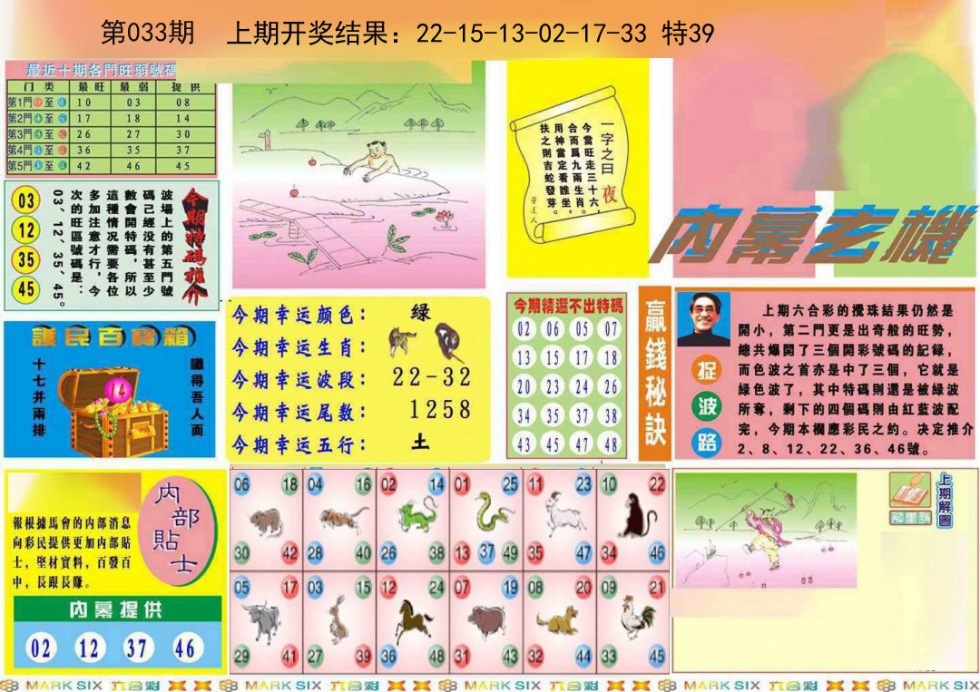 2025033期九龍内幕A(推荐)