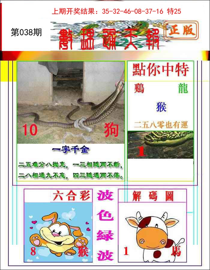 2025038期数理通天