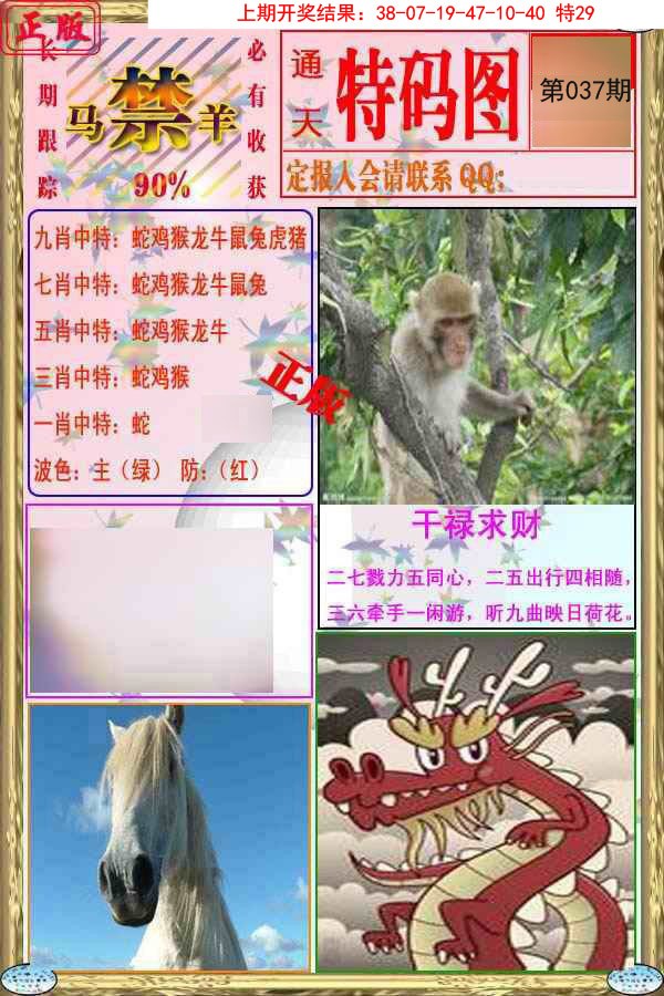 2025037期特码图
