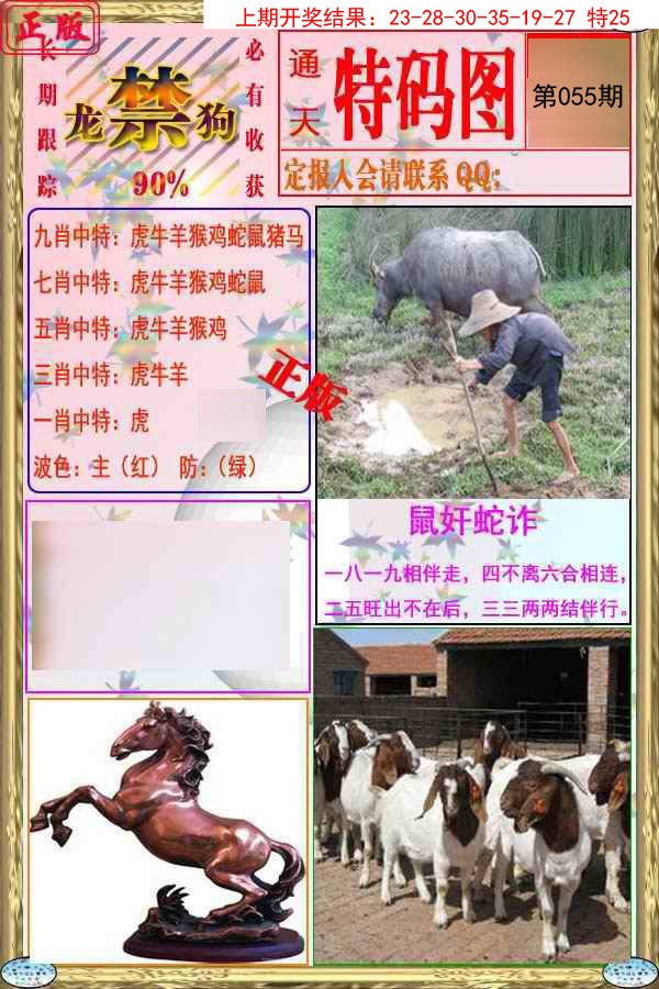 2025055期特码图