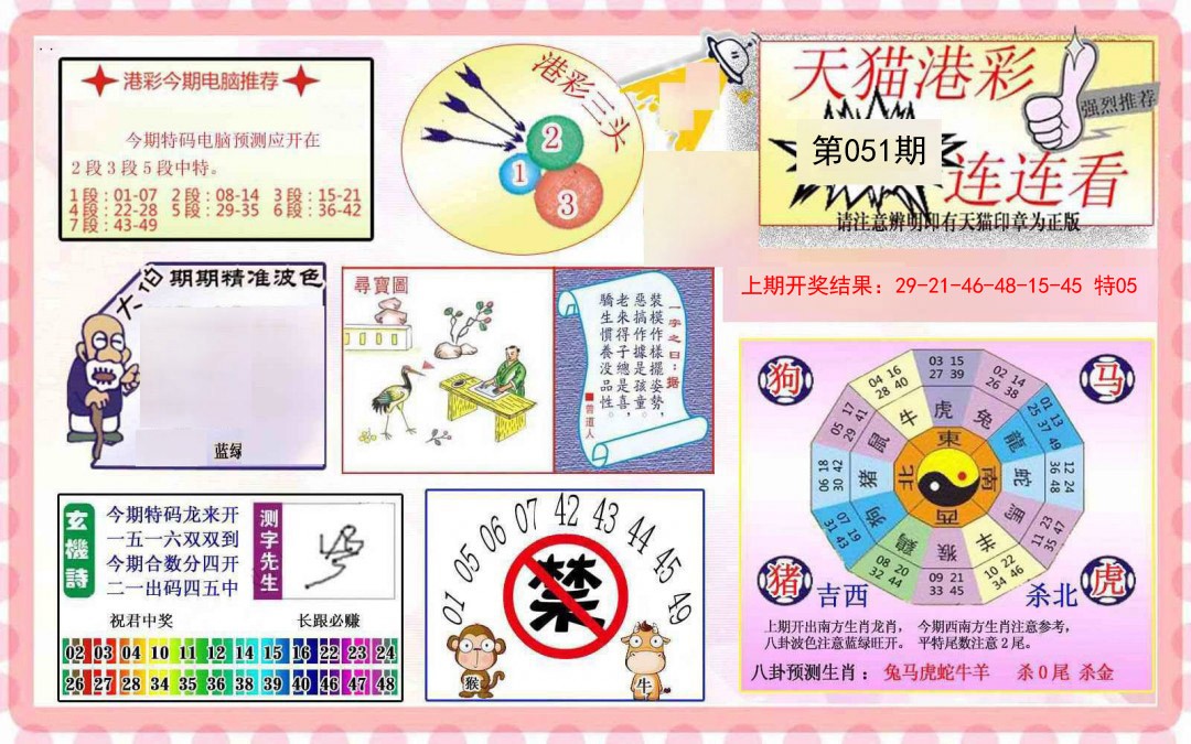 2025051期港彩连连中