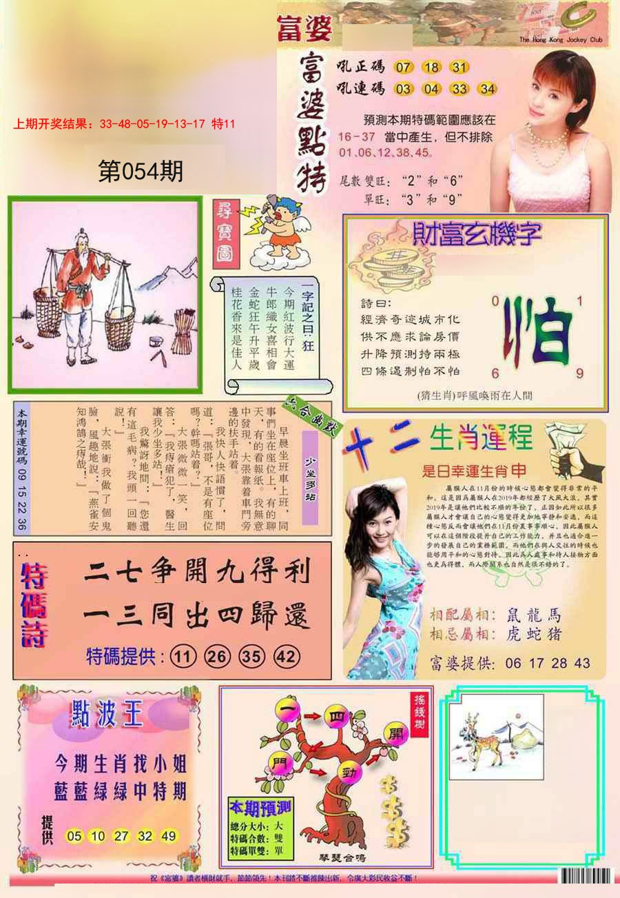2025054期富婆