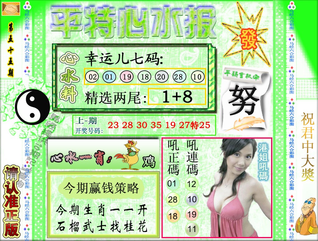 2025055期平特心水报