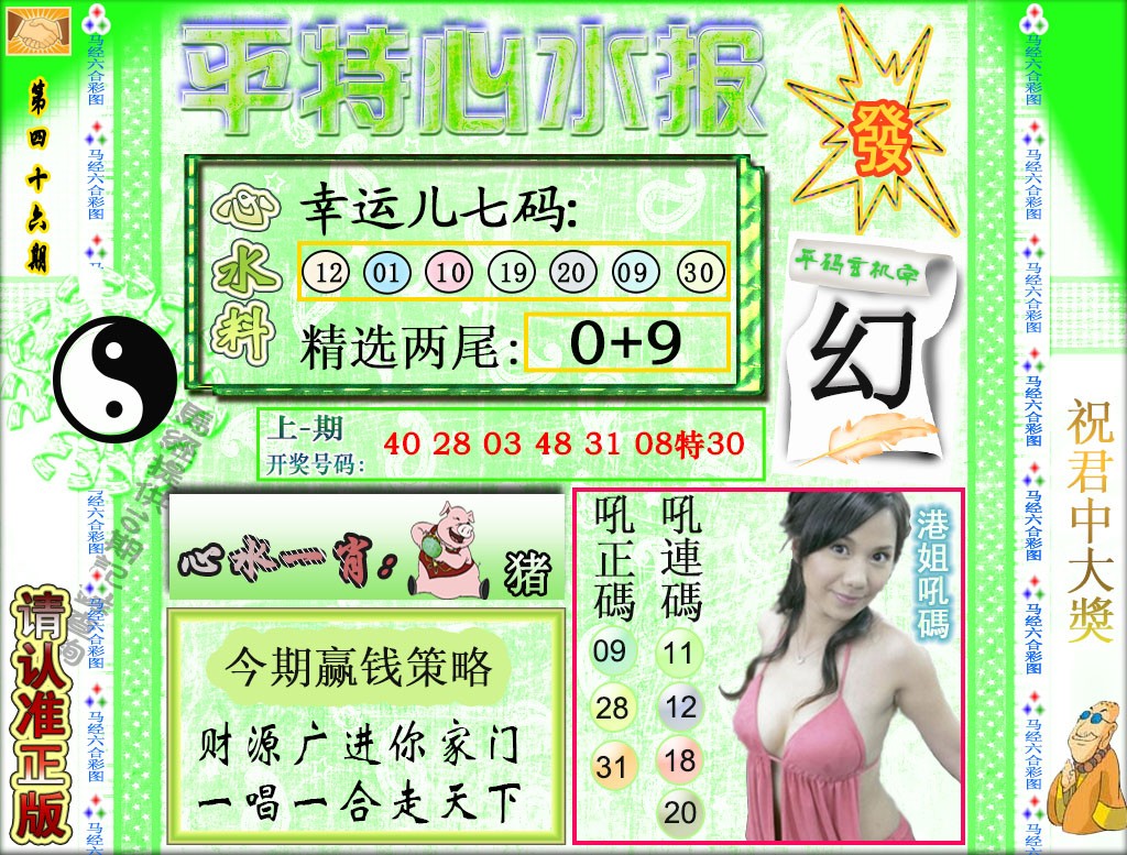 2025046期平特心水报