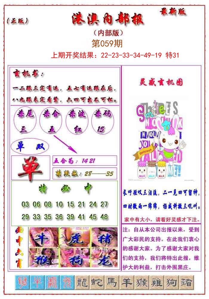 2025059期港澳报
