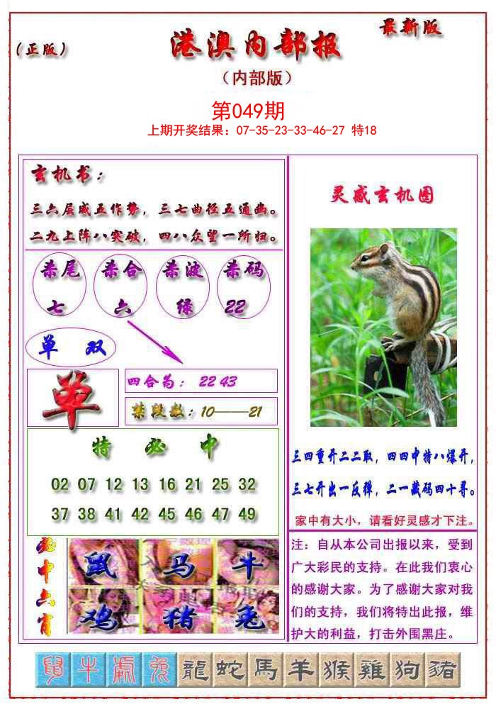 2025049期港澳报