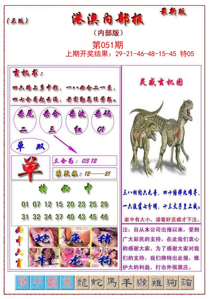 2025051期港澳报