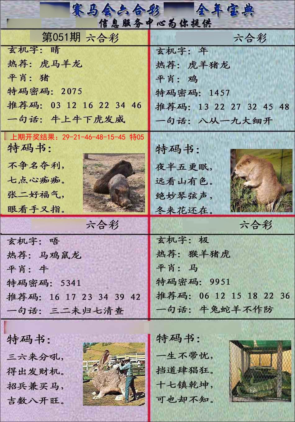 2025051期宝典报