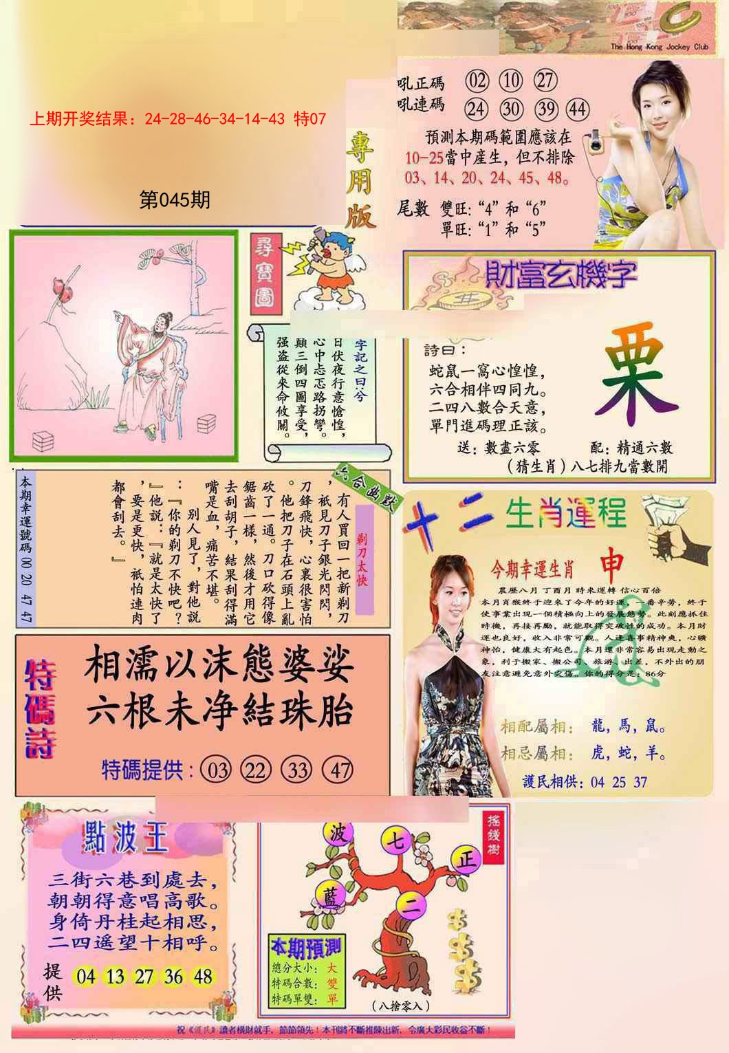 2025045期九龍专用版(推荐)