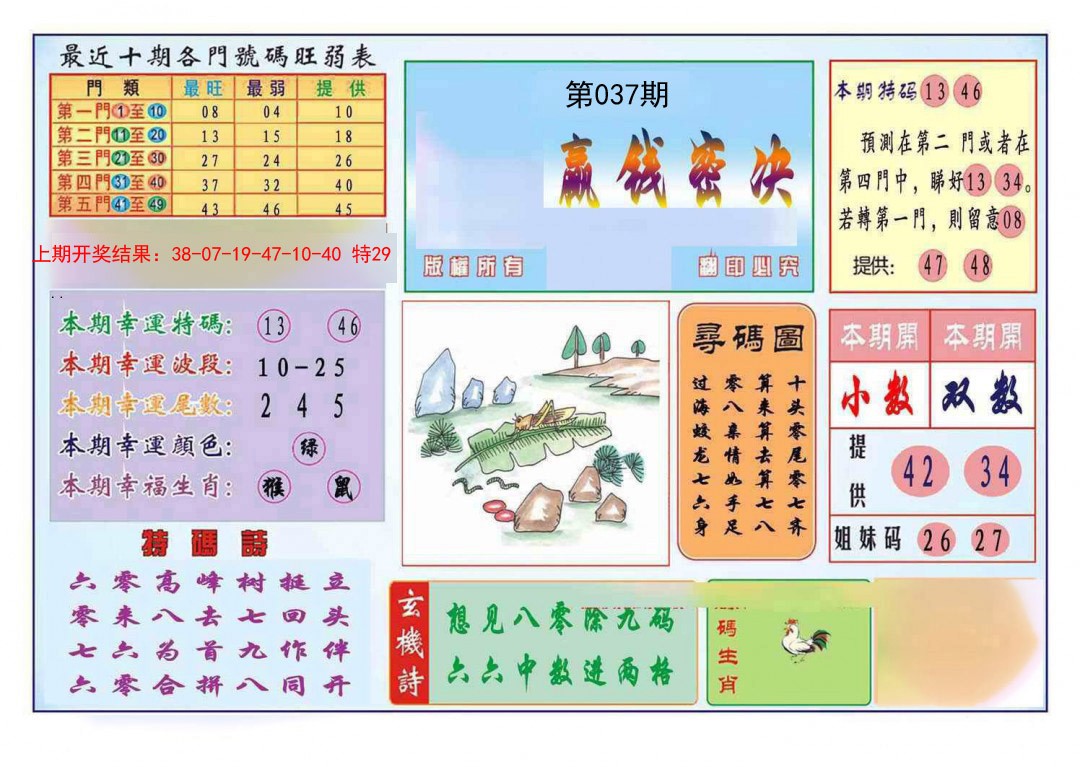 2025037期九龍赢钱密决(推荐)