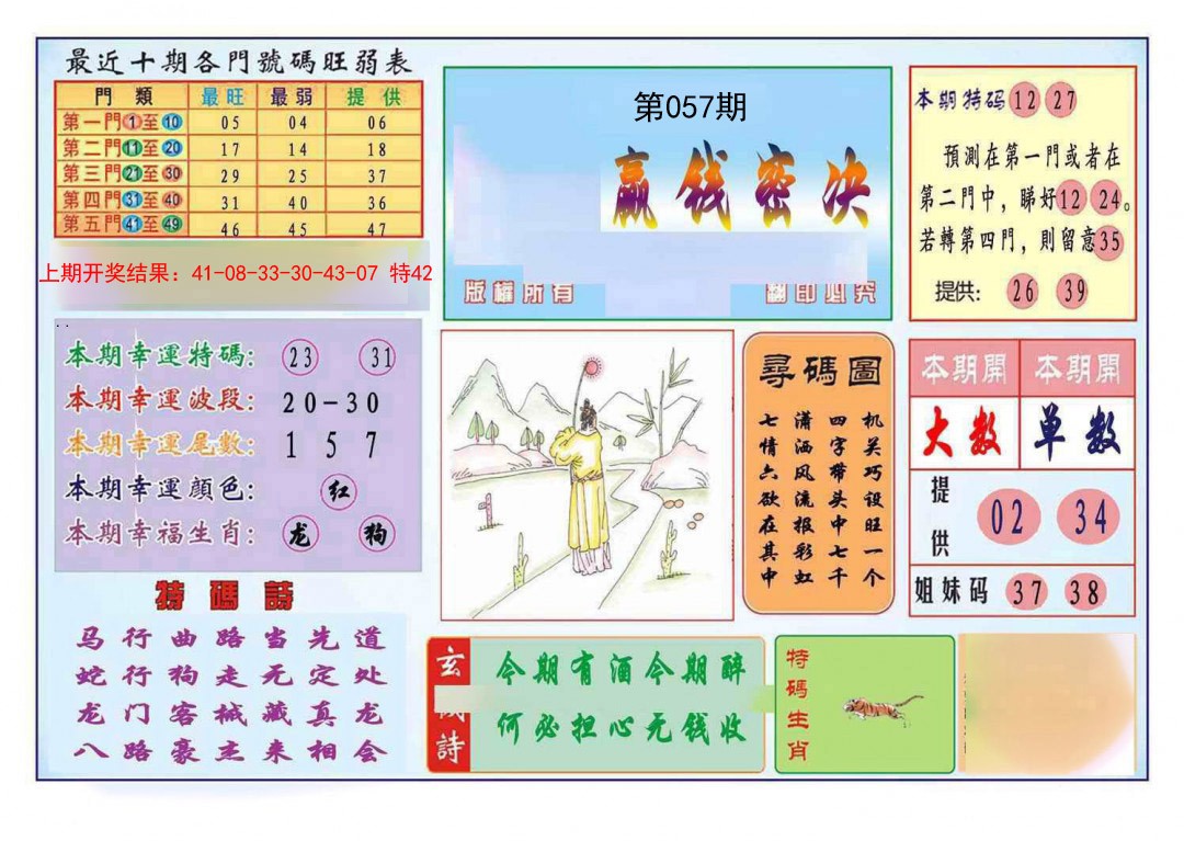 2025057期九龍赢钱密决(推荐)