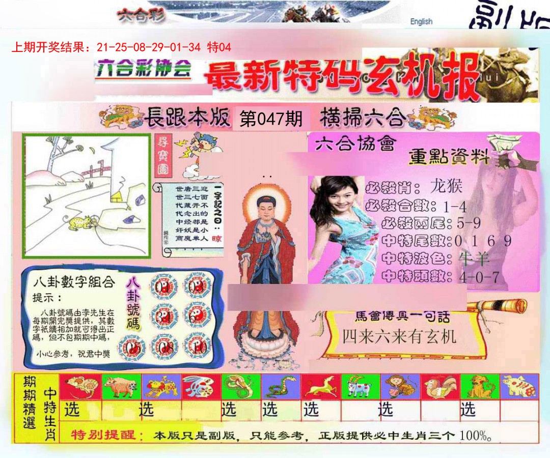 2025047期九龍内幕玄机报