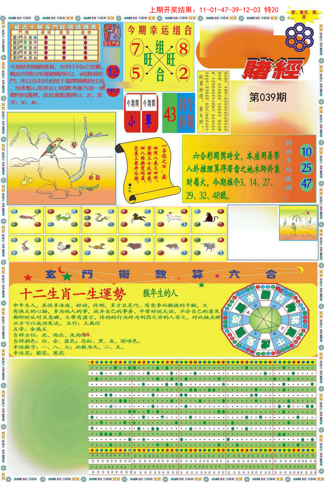 2025039期九龍赌经A(推荐)