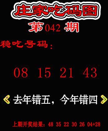 2025042期庄家吃码图