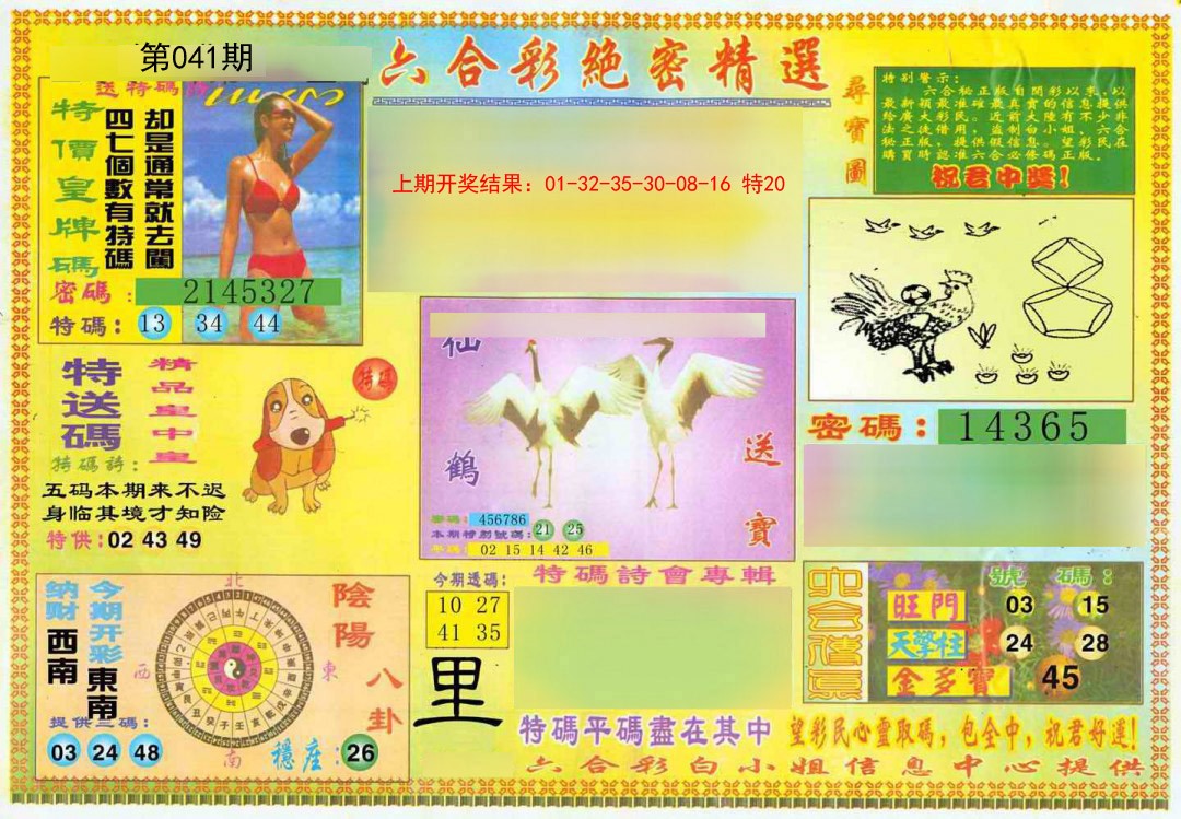2025041期绝密精选A