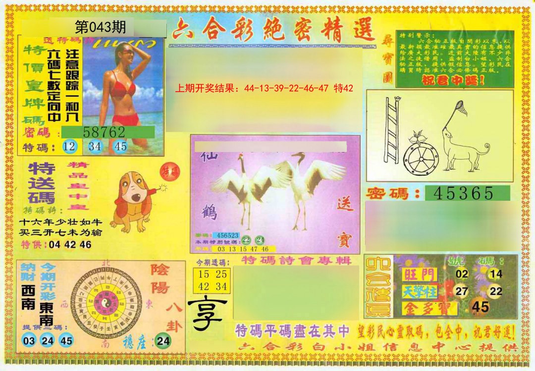 2025043期绝密精选A