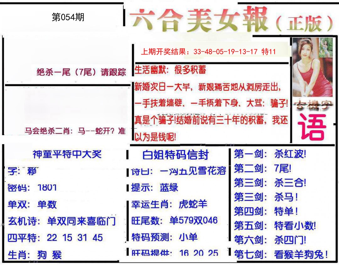 2025054期美女报