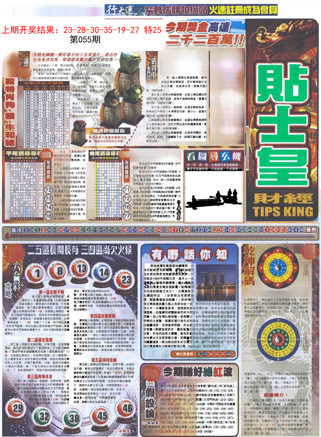2025055期贴士皇A加大版