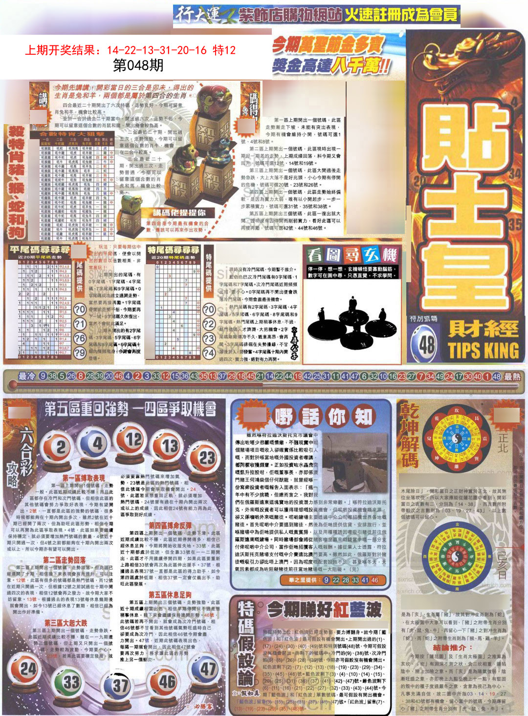 2025048期贴士皇A加大版