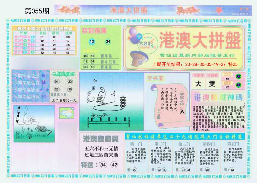 2025055期港澳大拼盘A