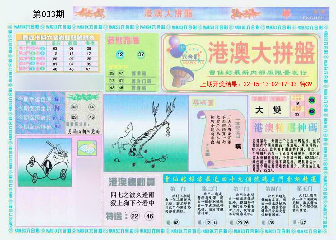 2025033期港澳大拼盘A