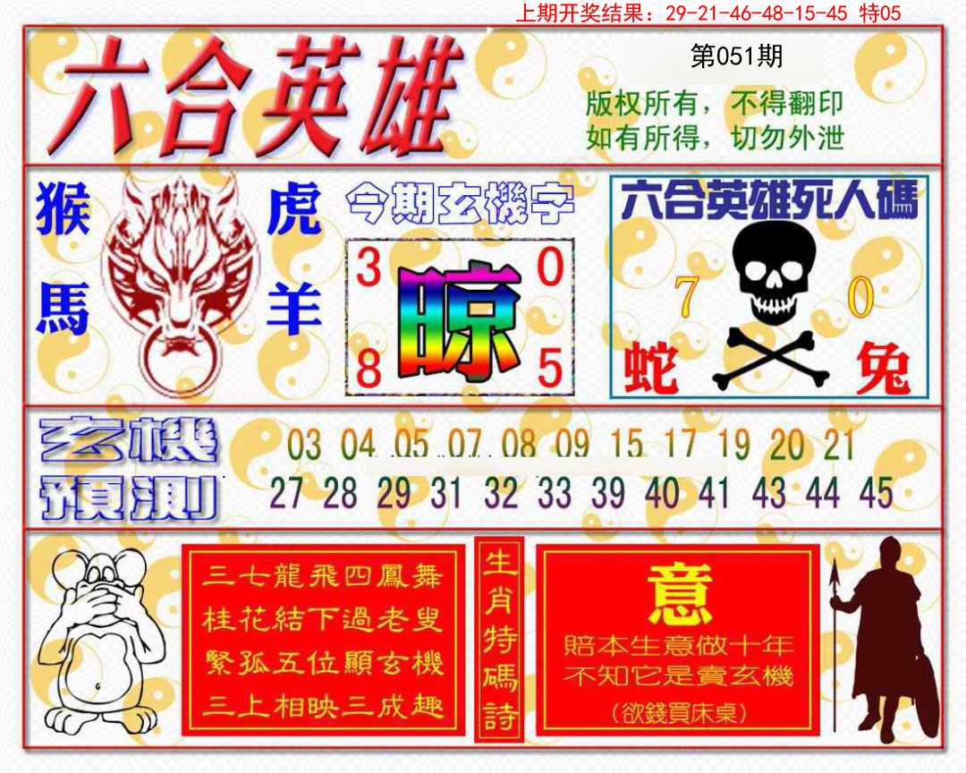 2025051期六合英雄