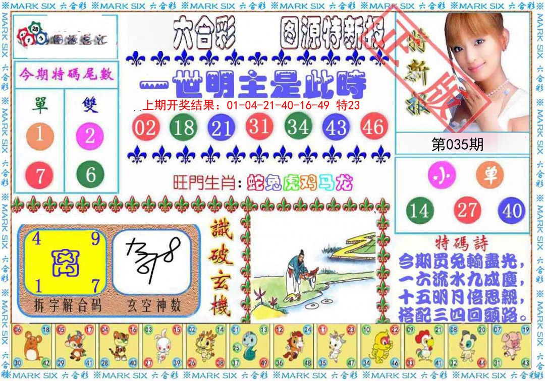 2025035期特新报