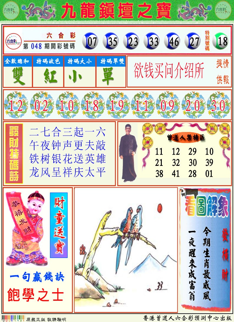 2025049期挂牌解特码A