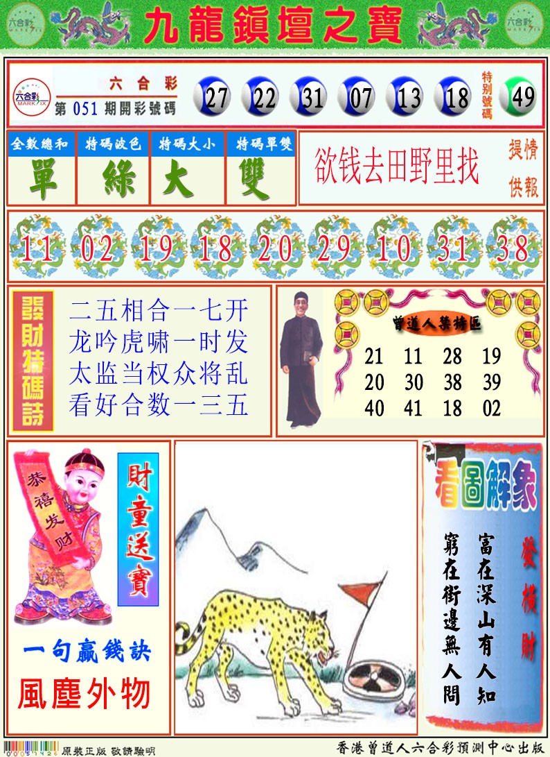 2025052期挂牌解特码A