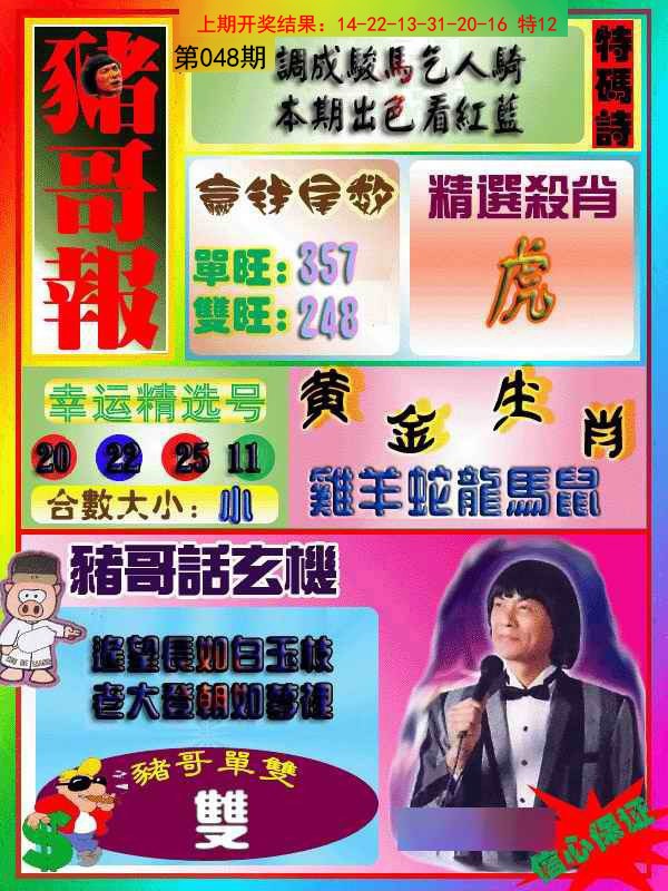 2025048期猪哥报