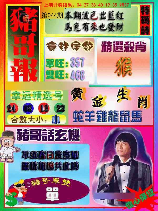 2025044期猪哥报