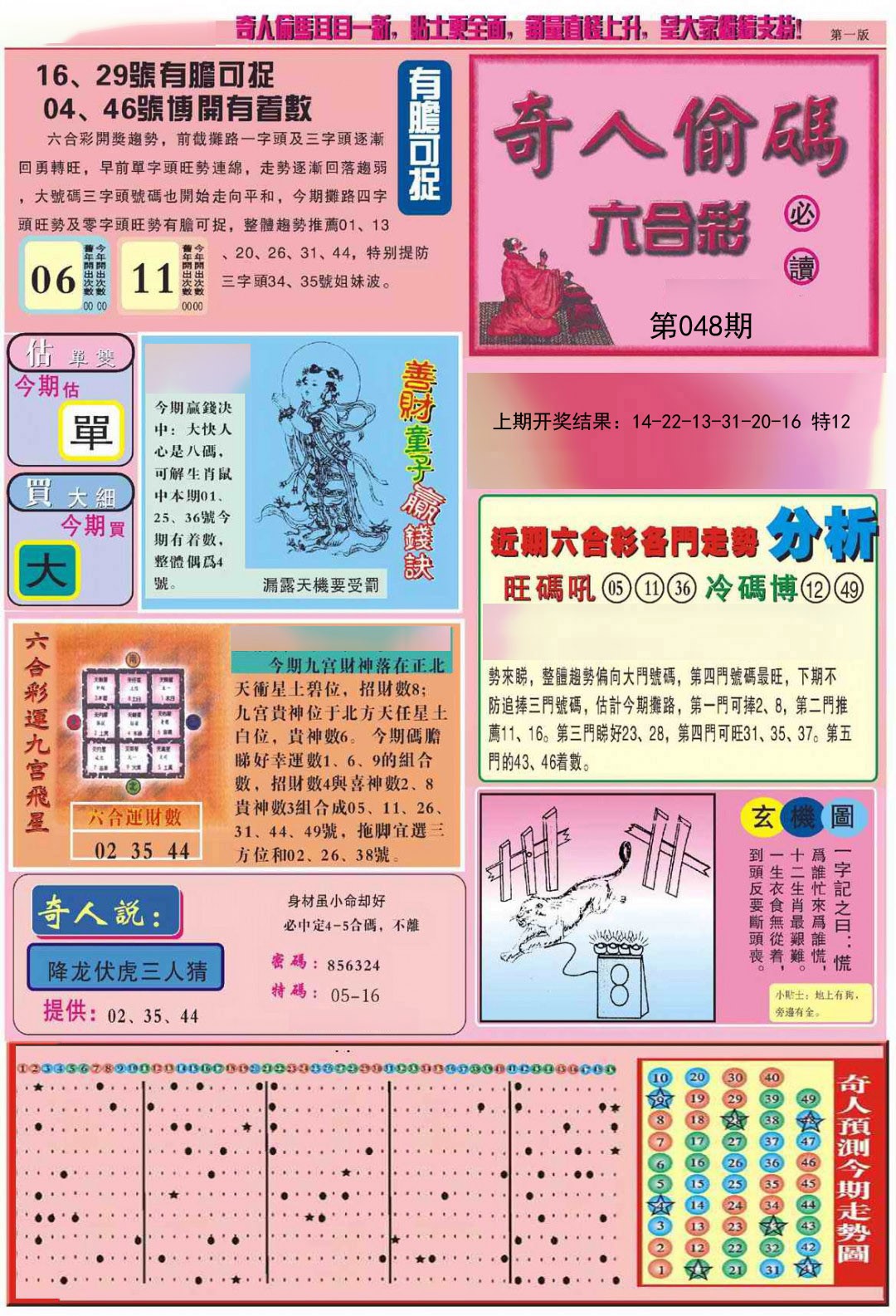 2025048期老奇人偷码A