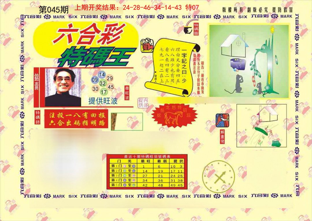 2025045期特码王
