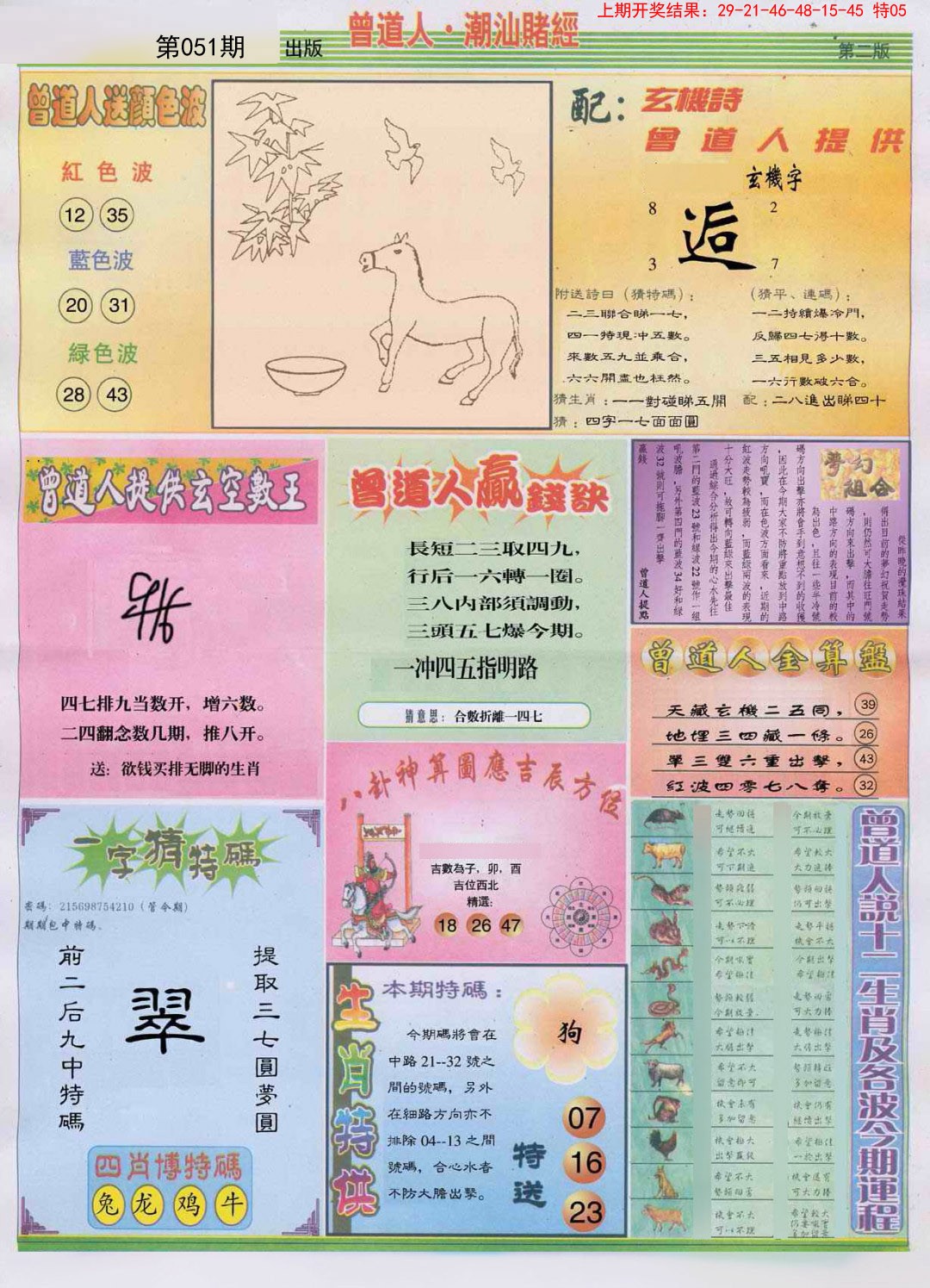 2025051期潮汕赌经B