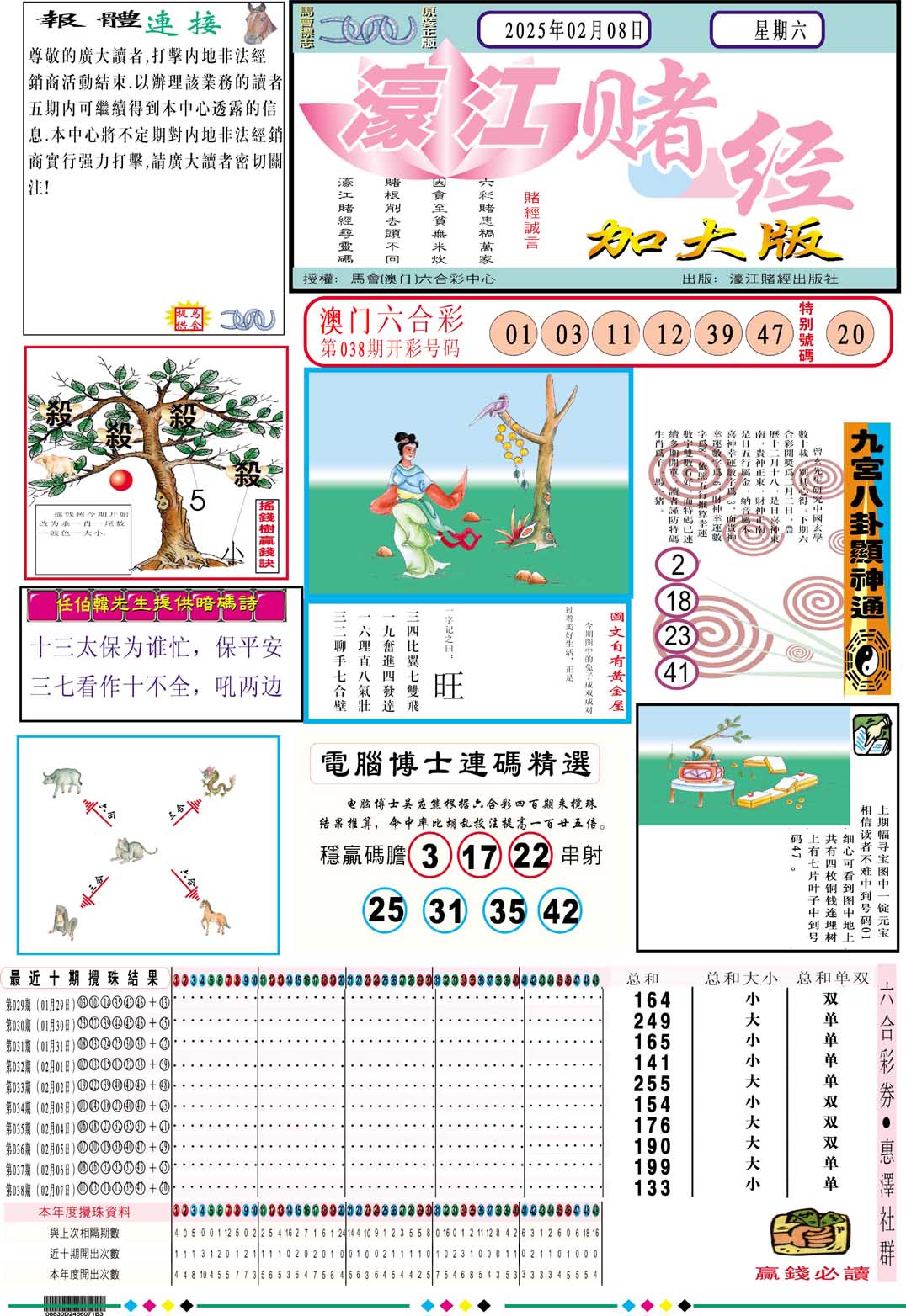 2025039期濠江赌经A加大版