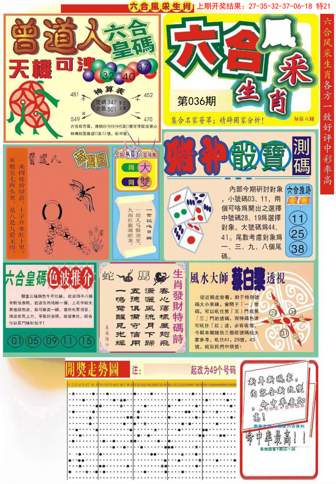 2025036期六合风采A