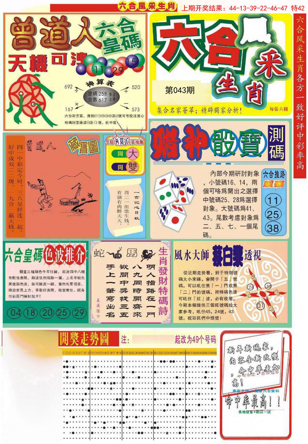 2025043期六合风采A