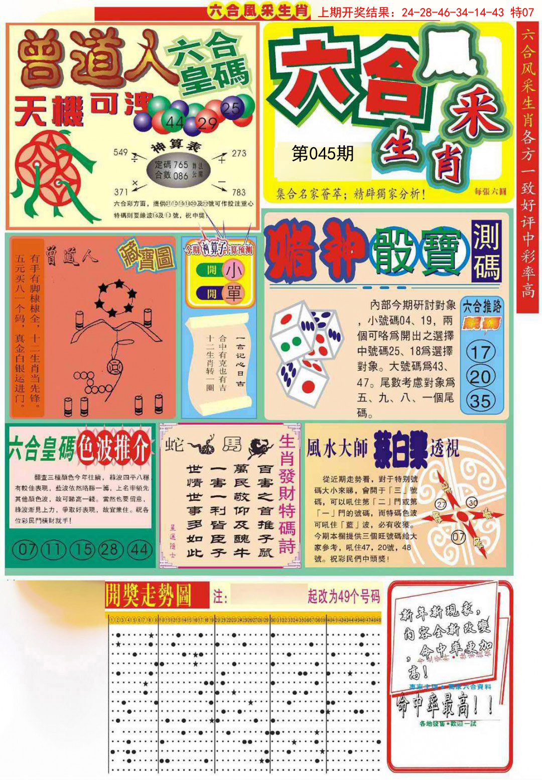 2025045期六合风采A
