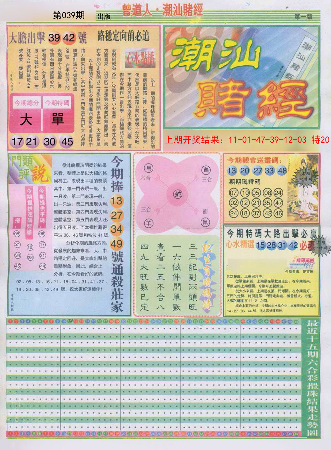 2025039期潮汕赌经A