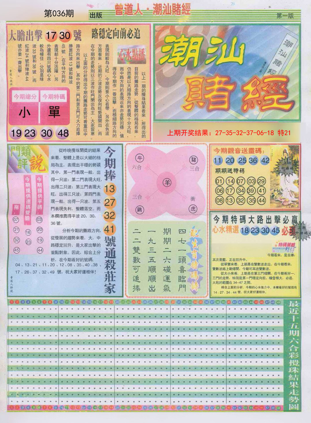 2025036期潮汕赌经A