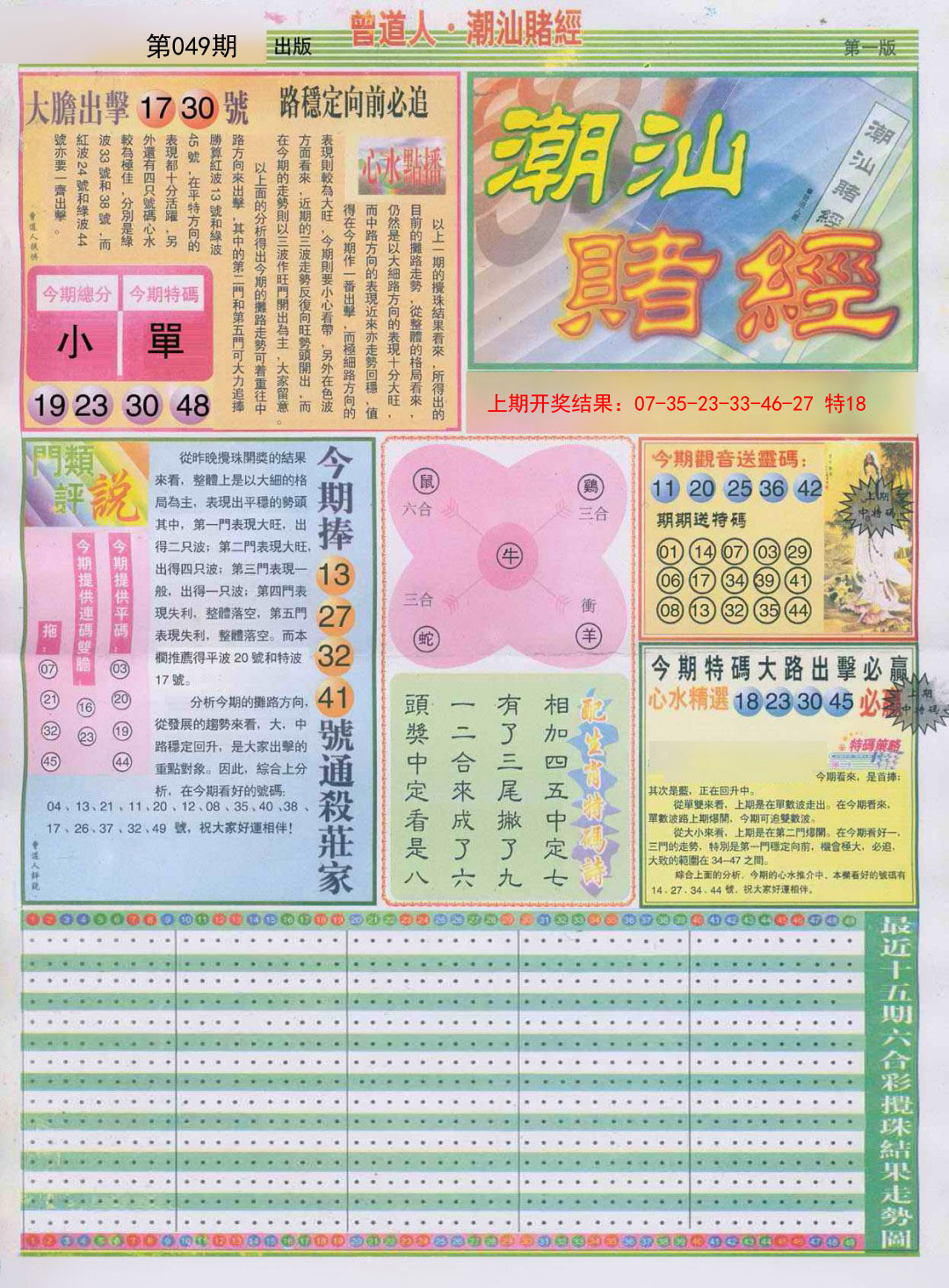 2025049期潮汕赌经A
