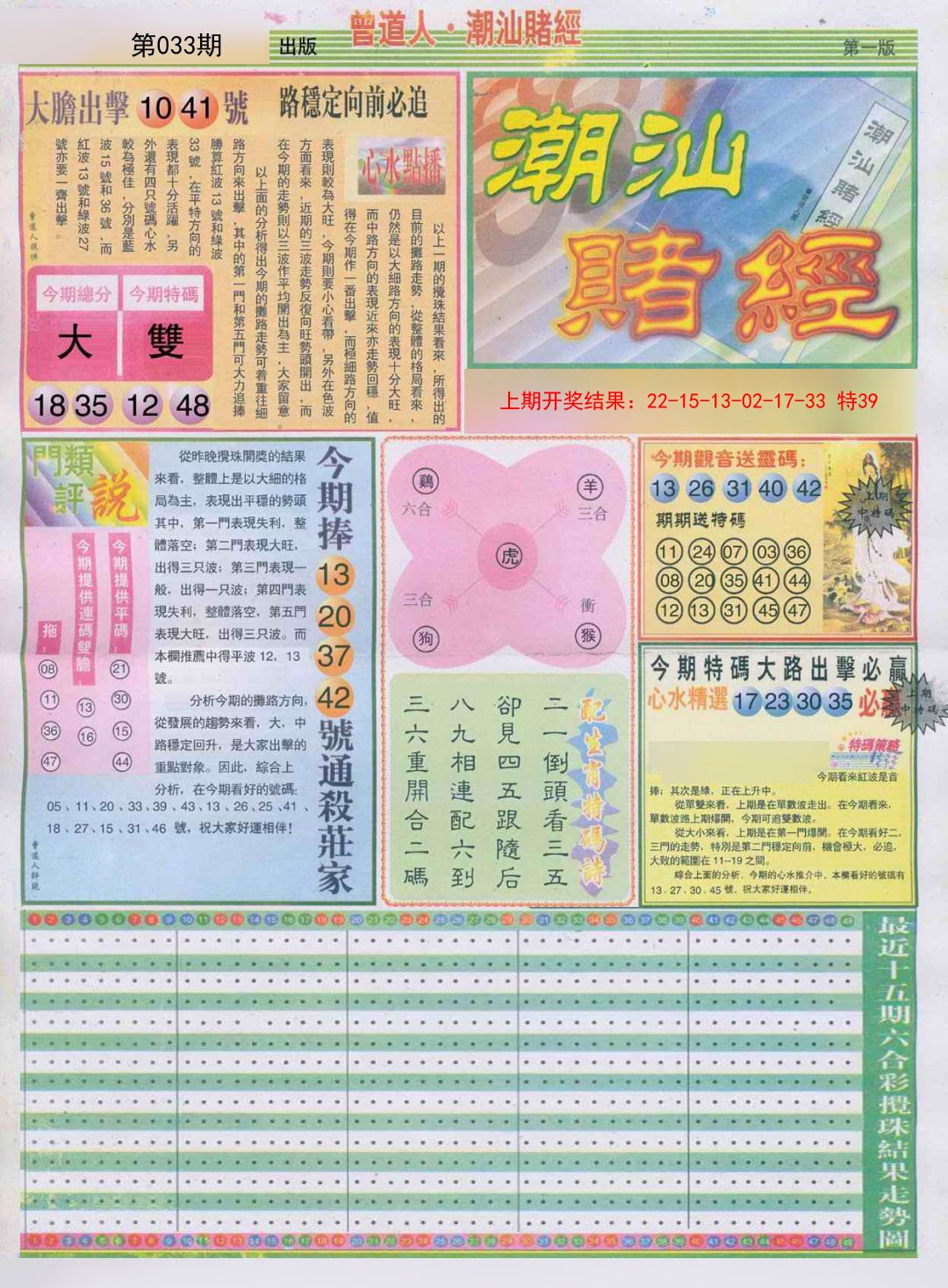 2025033期潮汕赌经A