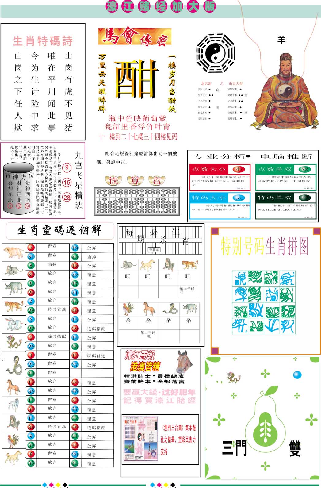 2025058期濠江赌经B加大版