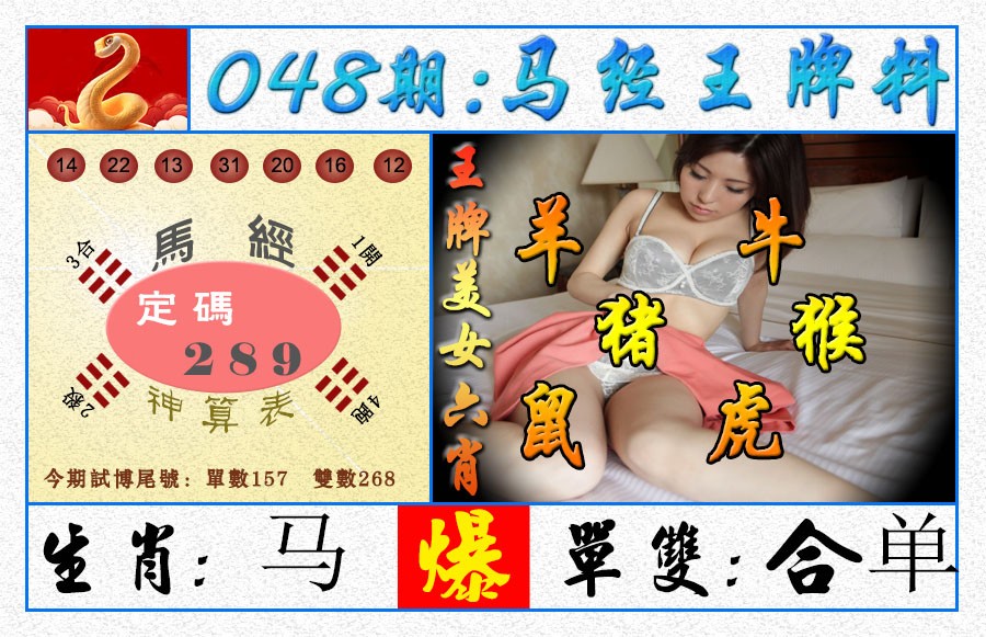 2025048期王牌料
