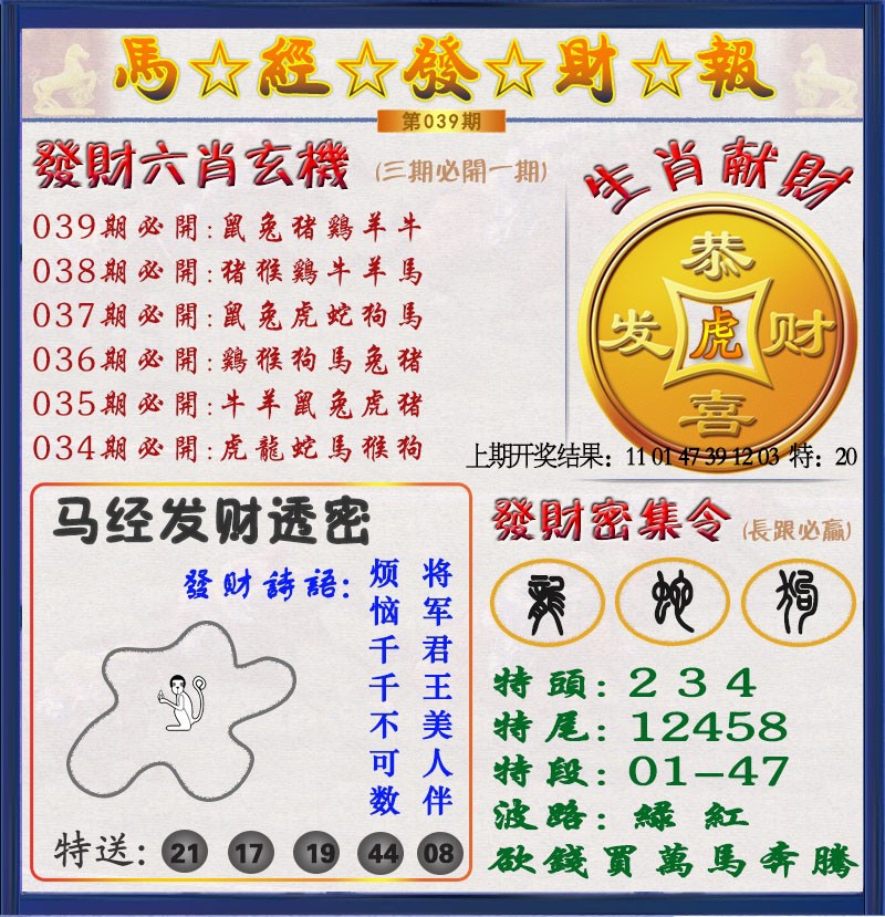 2025039期发财报